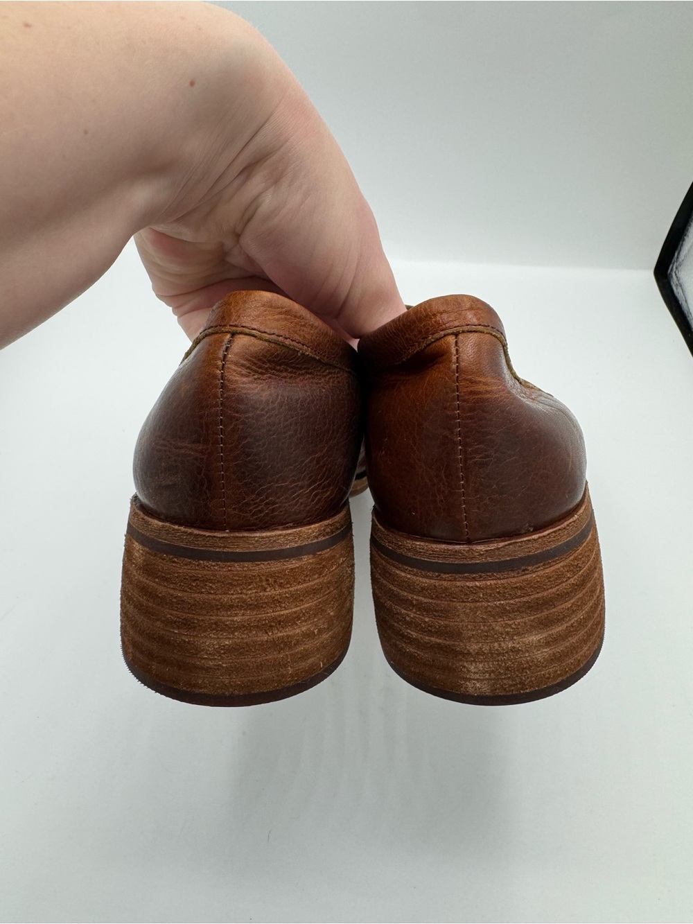 Kork-Ease Brown Leather Penny Loafers - Picture 3 of 7